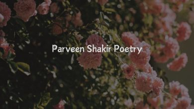 Parveen Shakir Poetry 