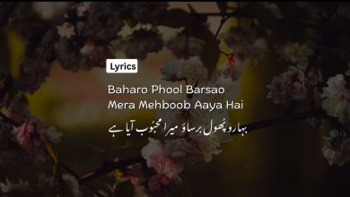 Baharo Phool Barsao, Mera Mehboob Aaya Hai [Lyrics]