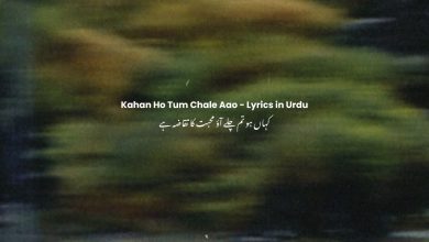 Kahan Ho Tum Chale Aao Mohabbat Ka Taqaaza Hai - Lyrics