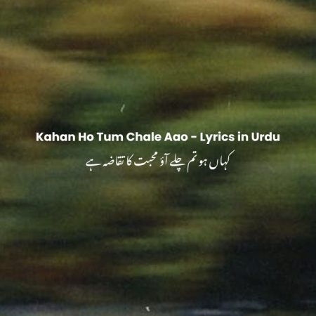 Kahan Ho Tum Chale Aao Mohabbat Ka Taqaaza Hai - Lyrics