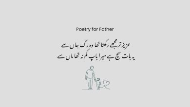 Aziz Tar Mujhe Rakhta Tha Woh Rag-E-Jaan Se - Poetry for Father